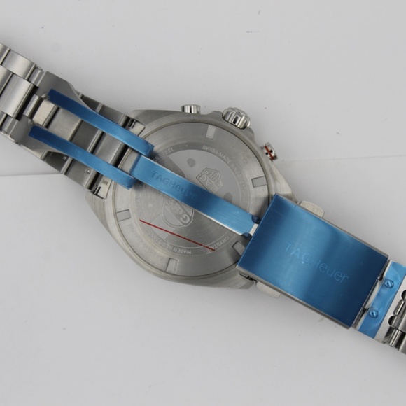 New Tag Heuer Formula 1 Mens Watch CAZ101AT.BA0842 Gulf Oil X Blue Orange F1 SS - Picture 11 of 16